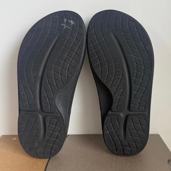 OOFOS Ooahh Sport Slide Sandal BLACK MATTE - M 6- W 8 main image 6